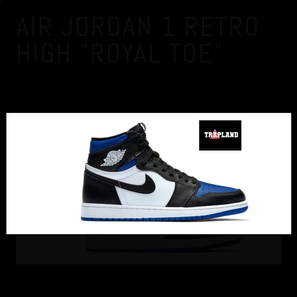 AIR JORDAN 1 RETRO HIGH "ROYAL TOE"